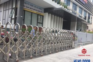 Nơi bán cổng xếp inox uy tín chất lượng tại Hà Nội