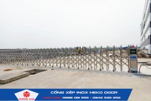 CỔNG XẾP ĐIỆN HEKODOOR – CỔNG HÀNG ĐẦU CHO NHÀ MÁY, XÍ NGHIỆP