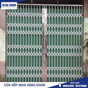 Cửa xếp inox