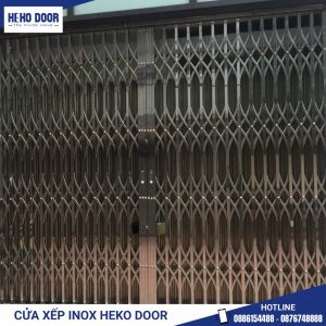 Cửa xếp inox HEKO DOOR