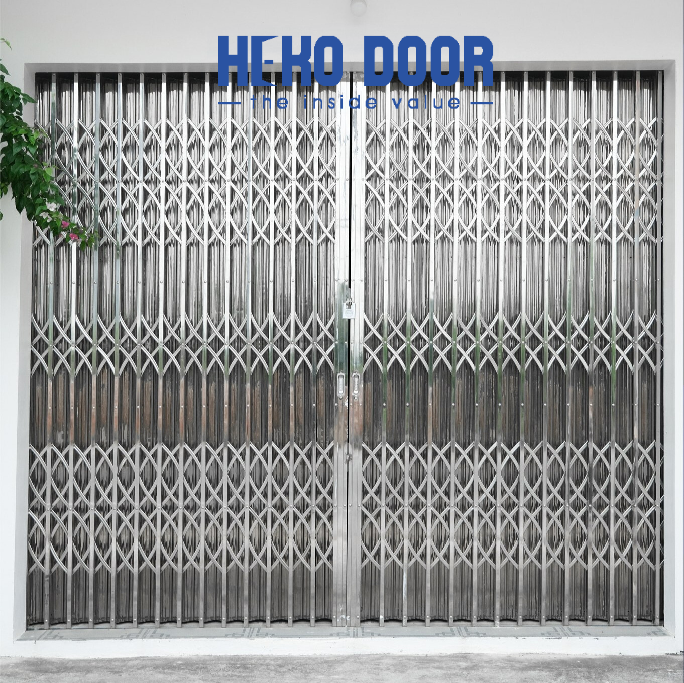 cửa xếp inox