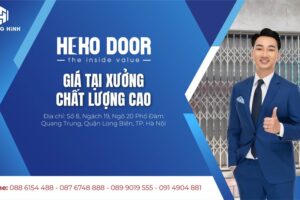 GIÁ CẢ MINH BẠCH – MUA LÀ YÊN TÂM CÙNG HEKO DOOR