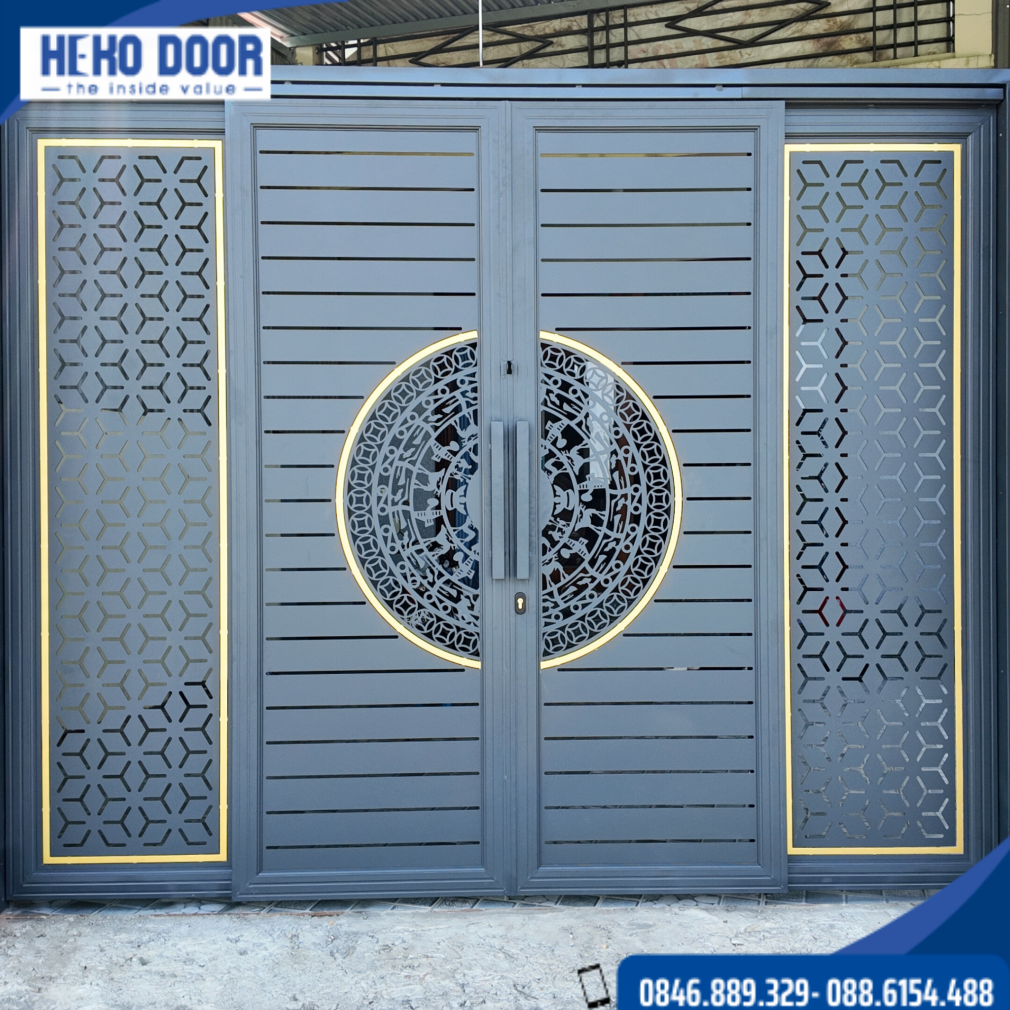 “Ưu nhược điểm cửa trượt quay 2 cánh thể hiện qua thiết kế ray trượt và bản lề chắc chắn.”
