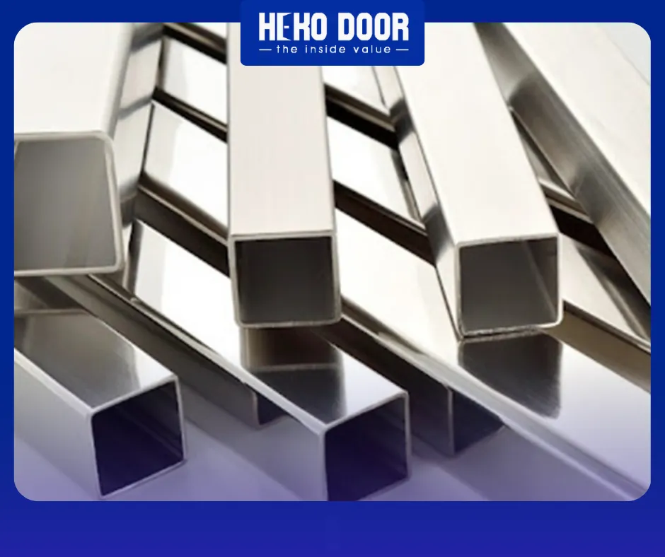 Nên chọn cổng xếp inox