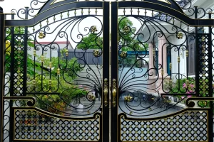 5 mẫu cửa trượt quay 2 cánh đẹp, hiện đại, sang trọng