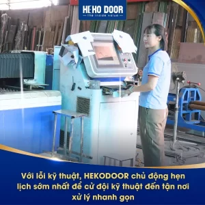 Dịch vụ bảo dưỡng cửa xếp inox chuyên nghiệp cho khách hàng cũ