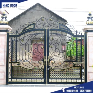 Cửa trượt quay 2 cánh biệt thự