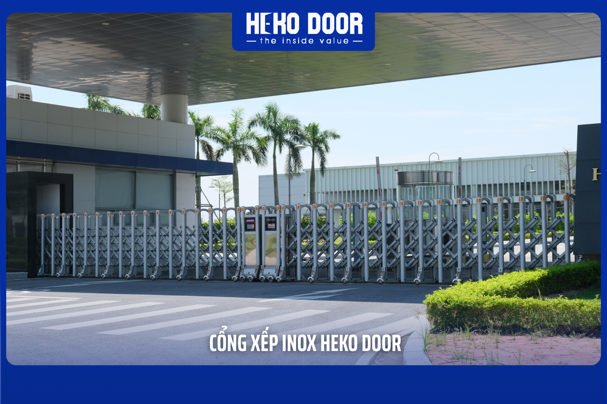 CÓ NÊN MUA CỔNG XẾP INOX CŨ?