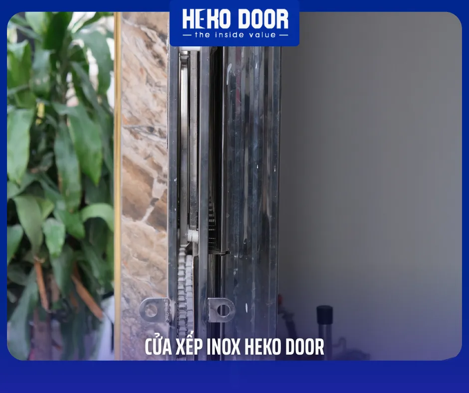 kinh nghiệm sử dụng cửa xếp inox