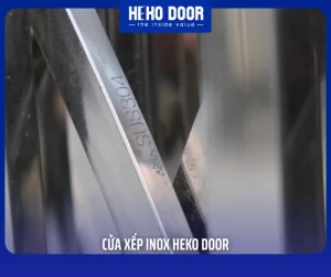 kinh nghiệm sử dụng cửa xếp inox