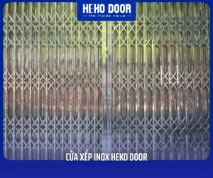 kinh nghiệm sử dụng cửa xếp inox