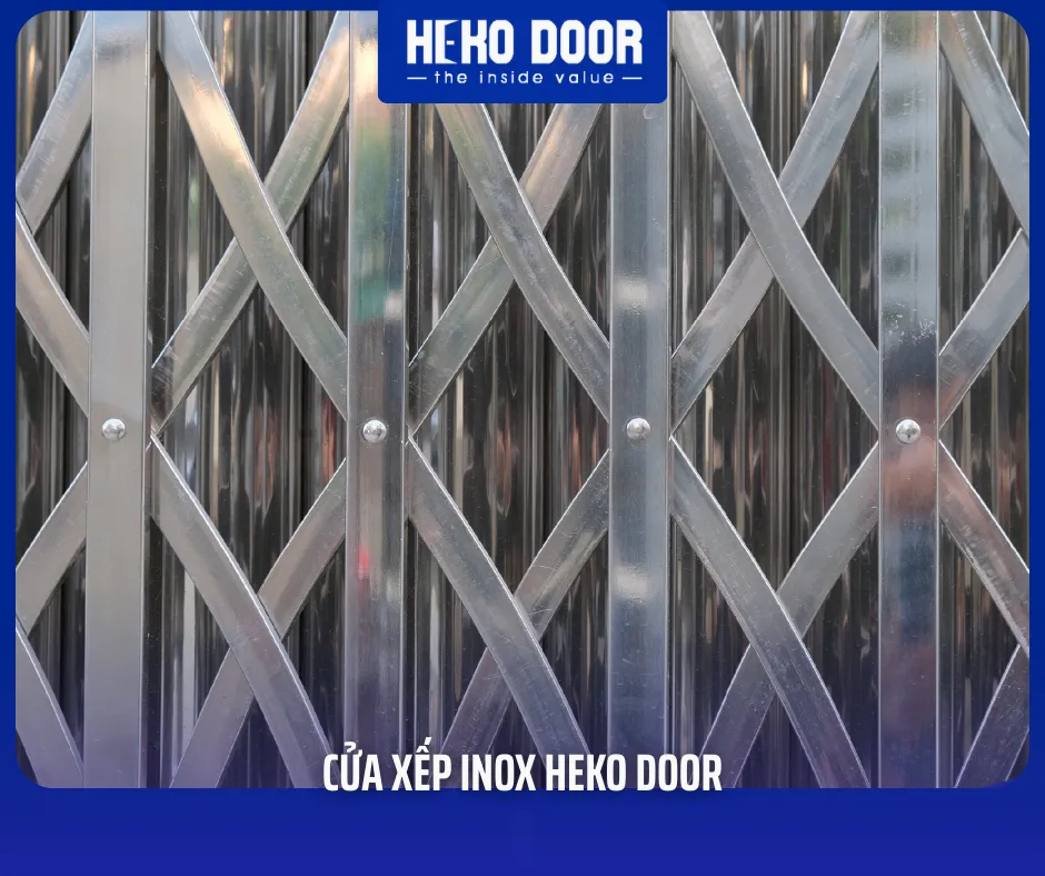 kinh nghiệm sử dụng cửa xếp inox