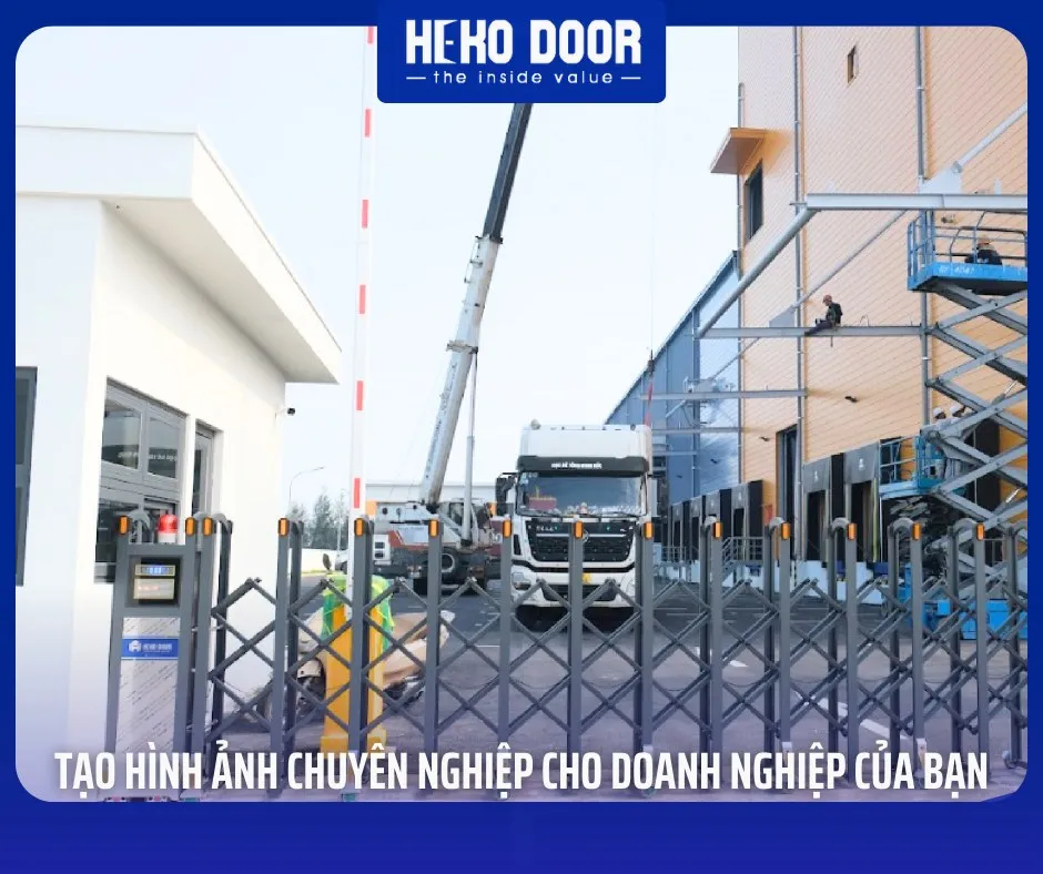 Lợi ích cổng xếp inox