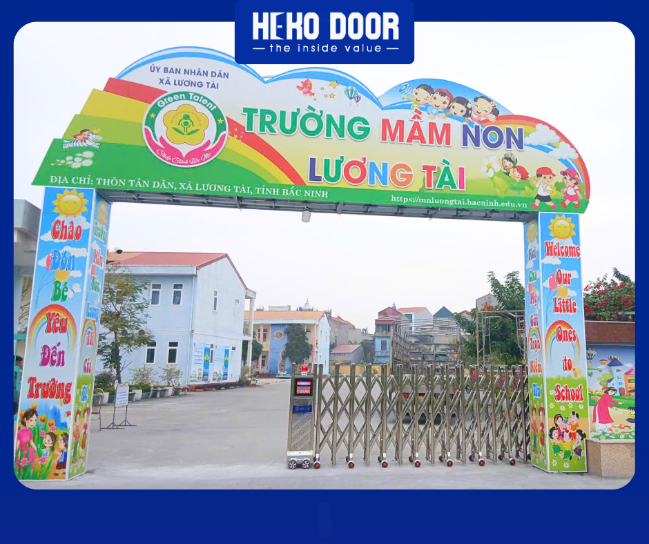 Kết hợp công nghệ để đạt an ninh hiệu quả với cổng xếp inox