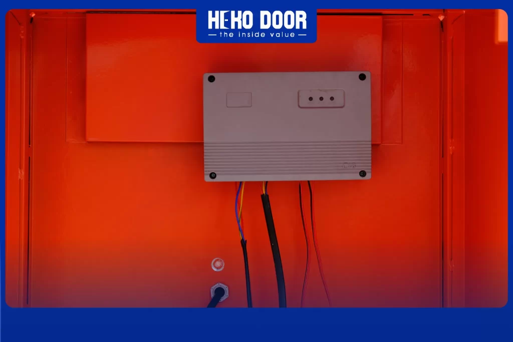 motor cổng xếp inox