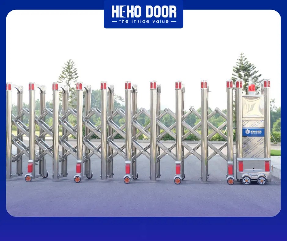 MUA CỔNG XẾP INOX TRẢ GÓP - GIẢI PHÁP CHO DOANH NGHIỆP NHỎ