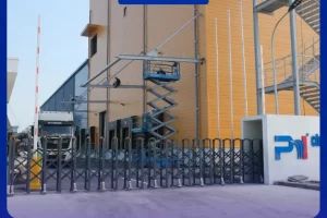 XU HƯỚNG THIẾT KẾ CỔNG XẾP HỢP KIM NHÔM 2025: HIỆN ĐẠI VÀ THÔNG MINH