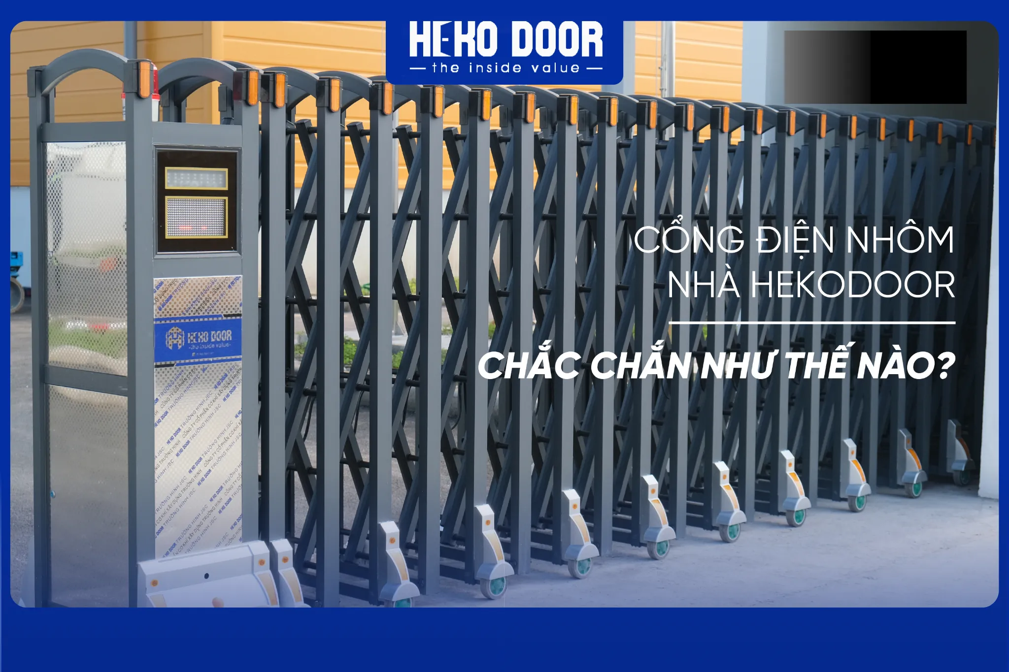 KINH NGHIỆM SỬ DỤNG CỔNG XẾP HỢP KIM NHÔM BỀN ĐẸP TỪ KHÁCH HÀNG LÂU NĂM