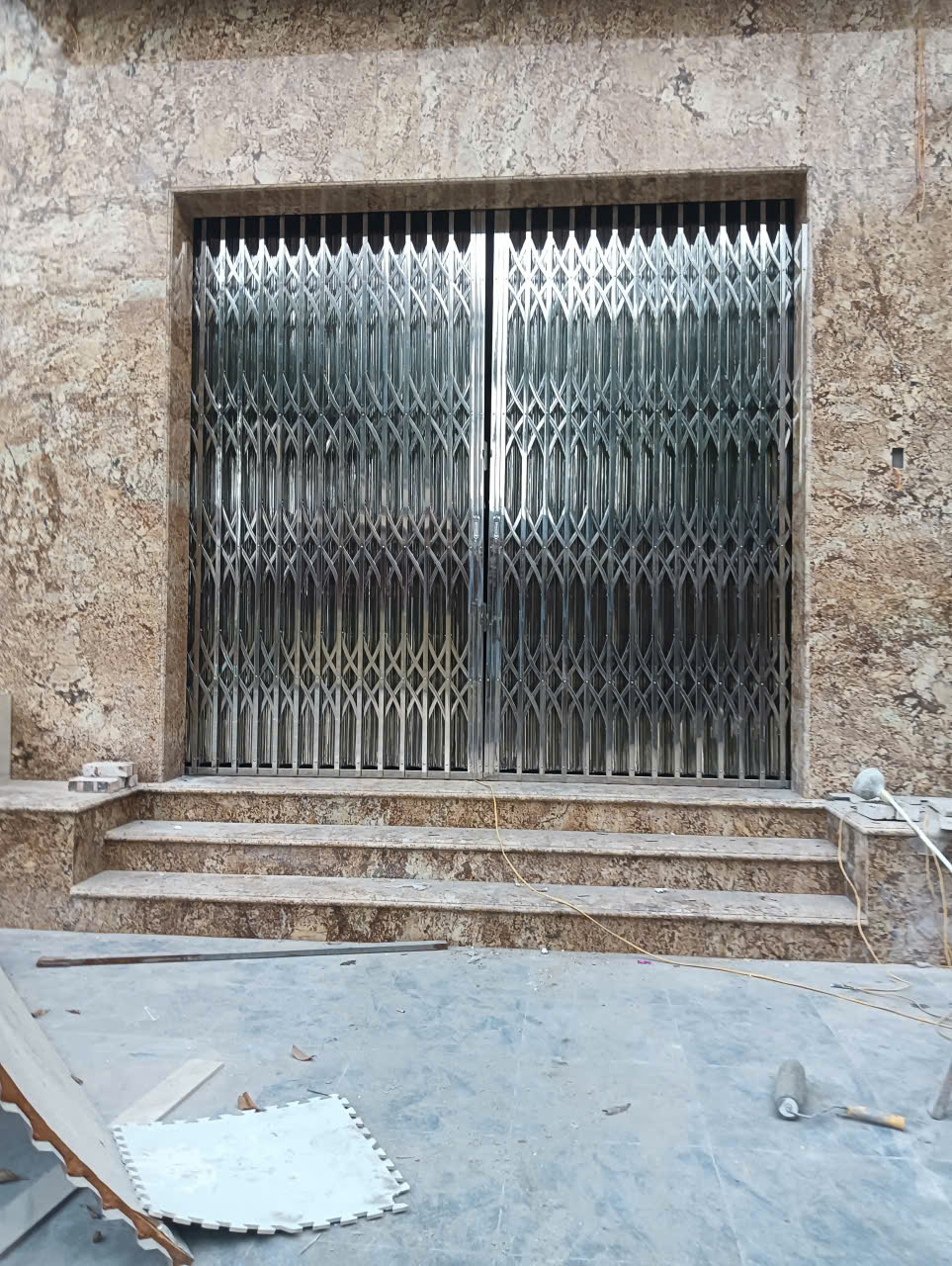 cửa xếp inox 304