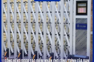 CỔNG XẾP HỢP KIM NHÔM TỰ ĐỘNG: ƯU VÀ NHƯỢC ĐIỂM