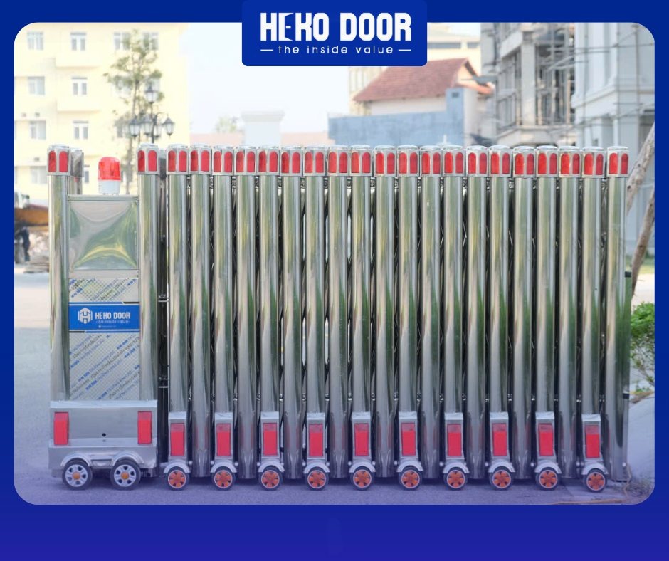 Tổng quan và Nguyên lý hoạt động của cổng xếp tự động