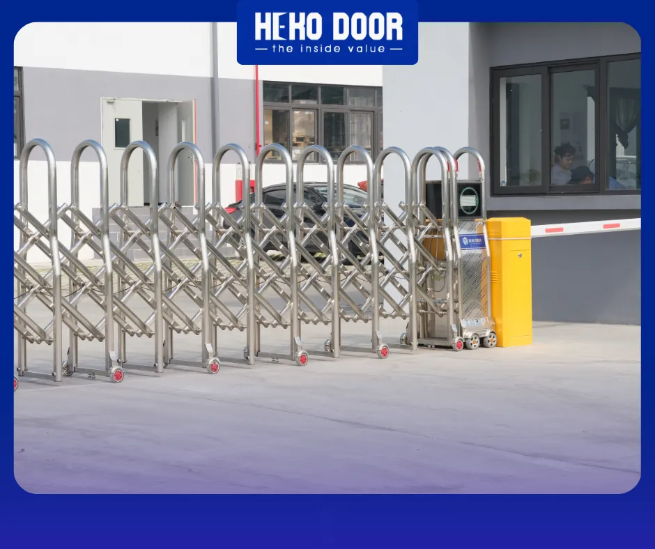 Cổng inox kém chất lượng ảnh hưởng đến an ninh và vận hành