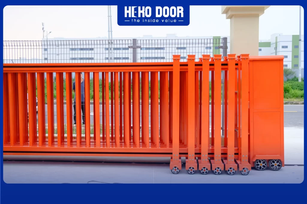 Ứng dụng cổng trượt tự động trong biệt thự và khu dân cư cao cấp
