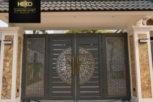 10 ưu điểm cổng hợp kim so với cổng sắt truyền thống