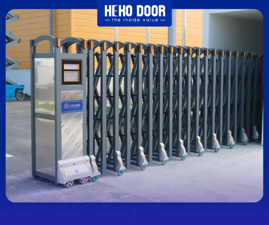 5 yếu tố ảnh hưởng đến chi phí cổng xếp hợp kim nhôm