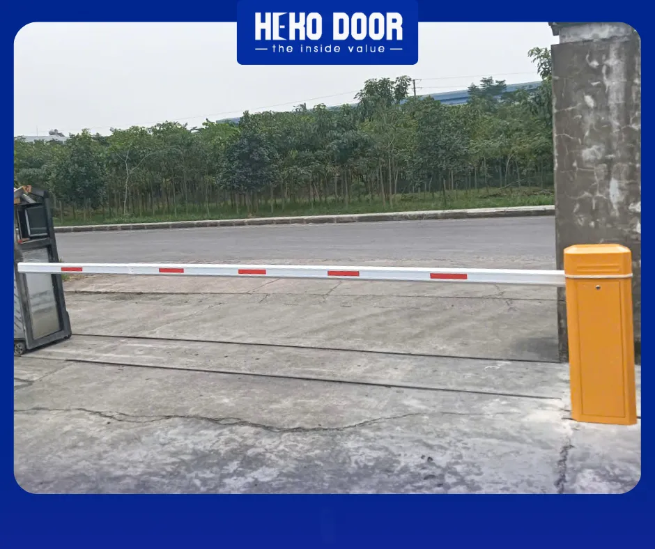 Lắp đặt barrier tự động giúp kiểm soát phương tiện ra vào hiệu quả
