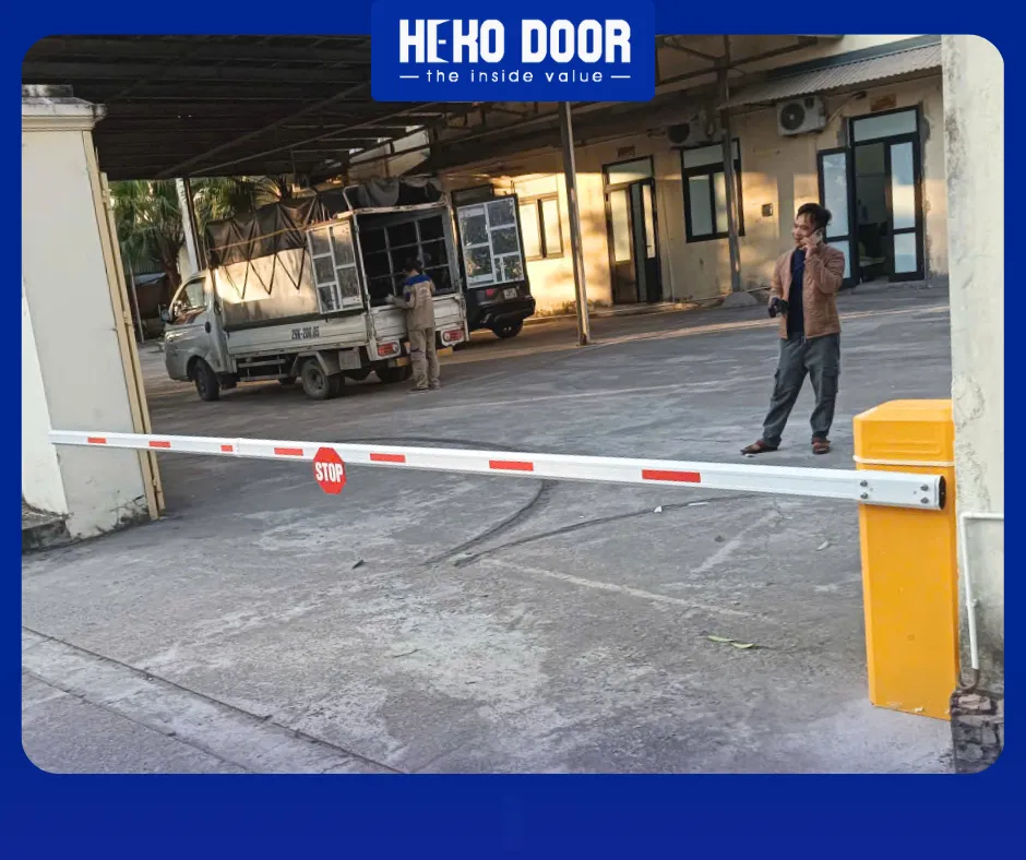 Lắp đặt barrier tự động giúp tăng tốc lưu thông, xóa điểm ùn tắc tại cổng