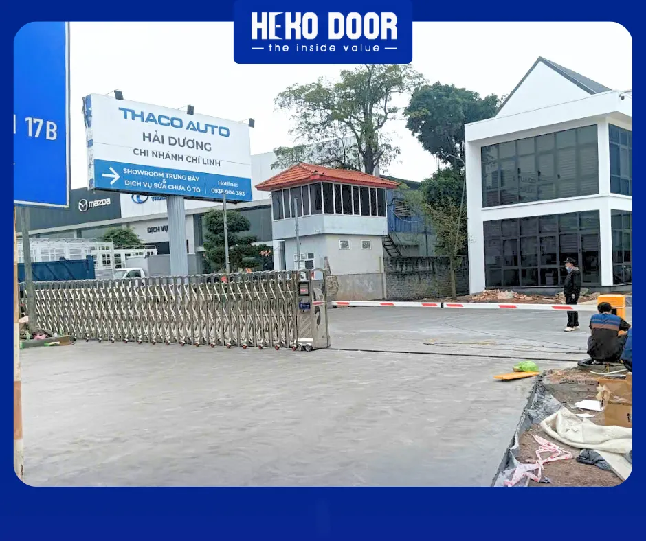 Lựa chọn đơn vị cung cấp barrier tự động cho nhà máy uy tín