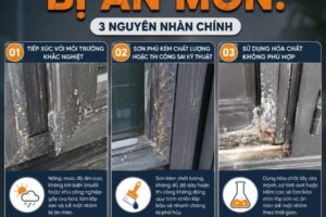 Cửa Hợp Kim Nhôm Bị Ăn Mòn: 3 Nguyên Nhân Chính