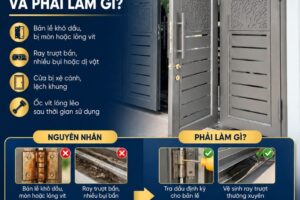 Cửa Hợp Kim Nhôm Kêu Cọt Kẹt – Nguyên Nhân Do Đâu Và Phải Làm Gì?